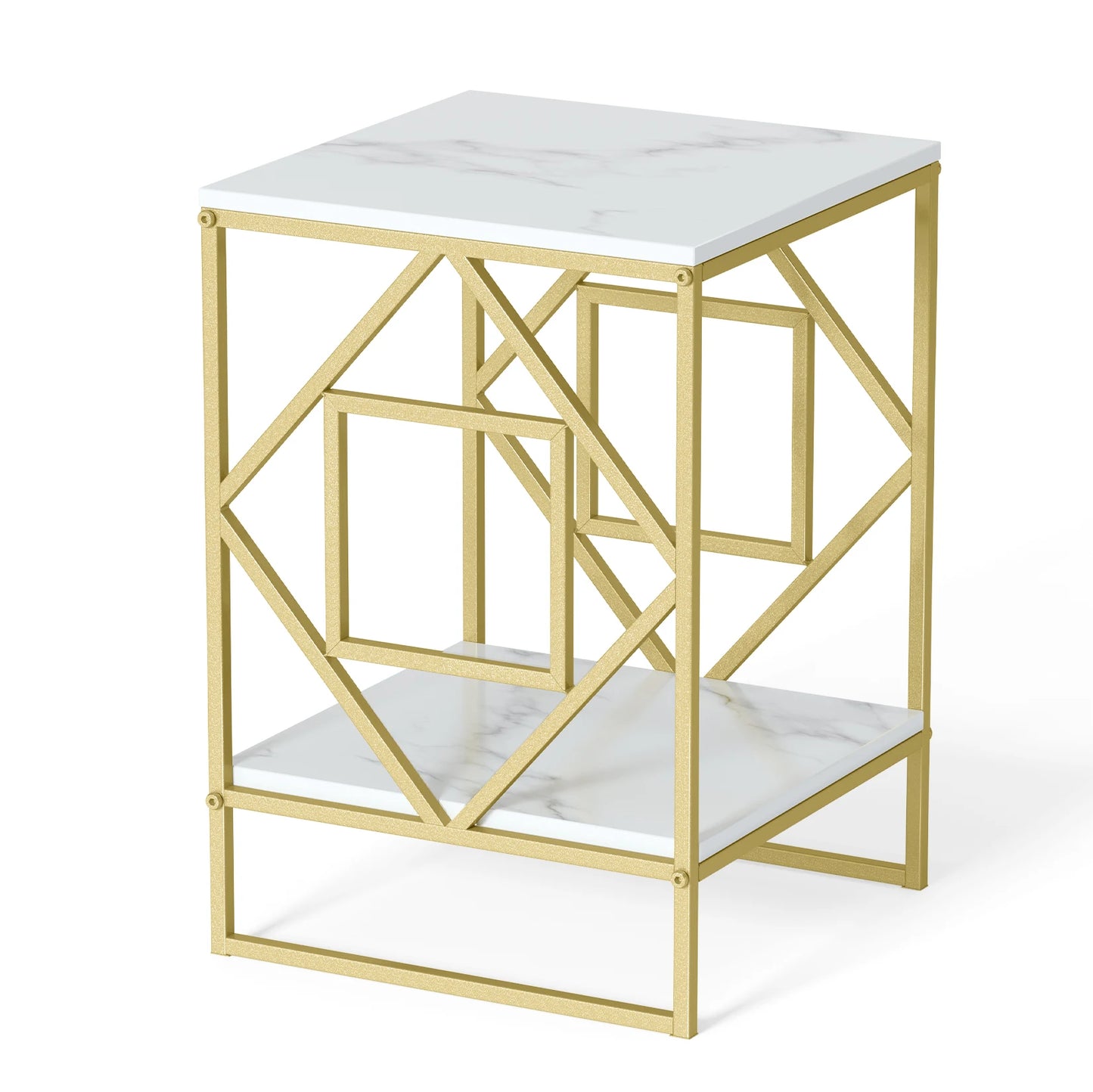 Wisfor Luxury Marble Tea Coffee Table for Living Room