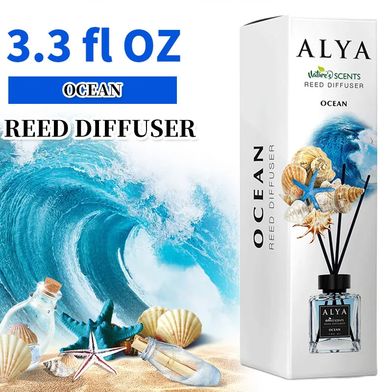 Reed Diffuser Set With 14 Scents And 4 Incense Sticks