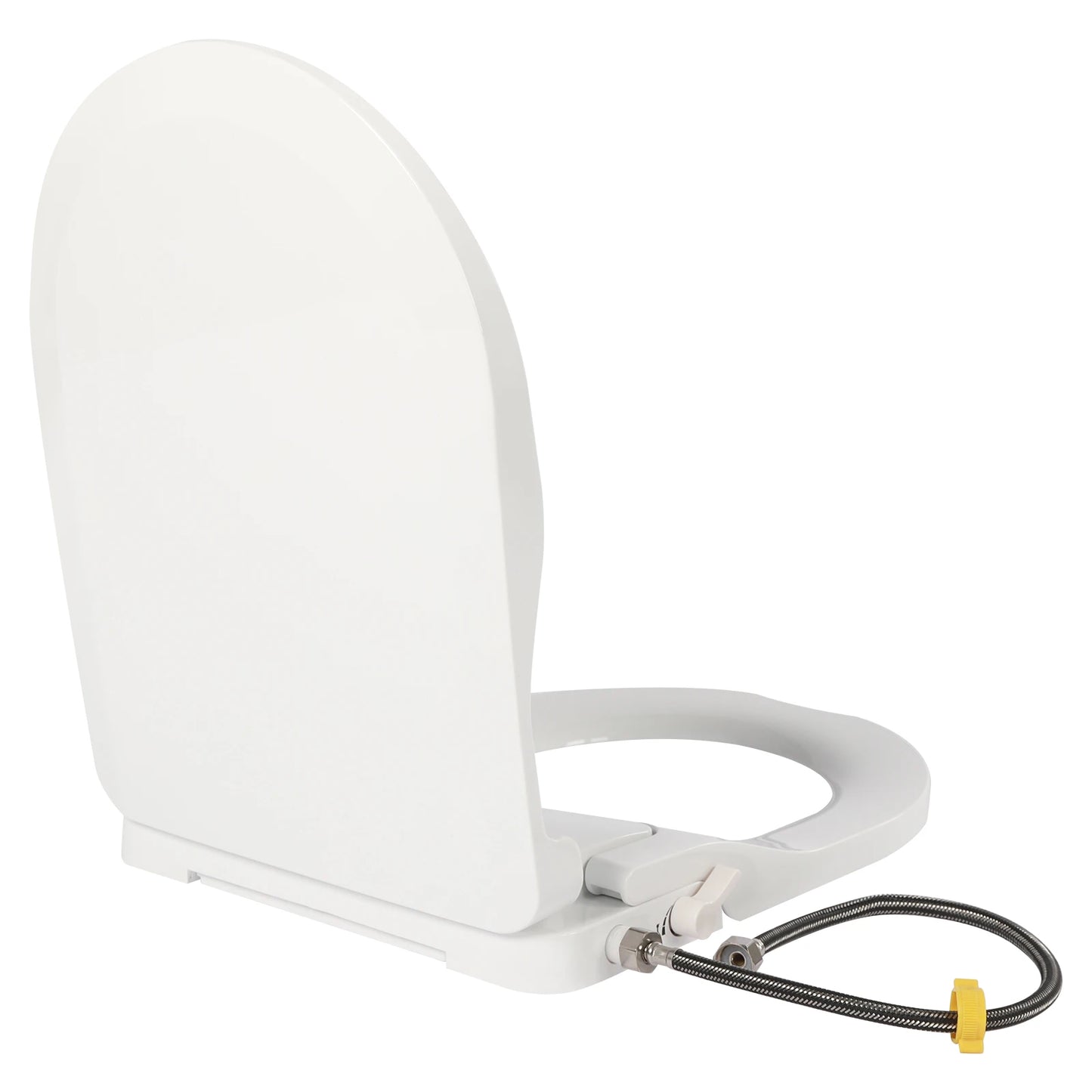 Non Electric Bidet Toilet Seat With Dual Nozzles For Elongated Toilets And Clean Hose