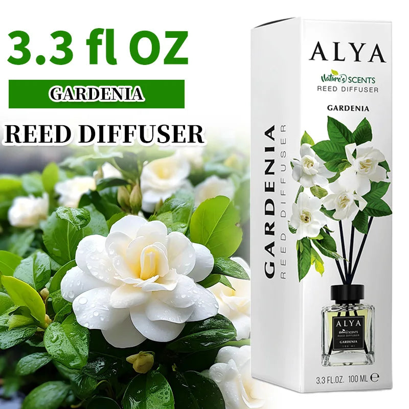 Reed Diffuser Set With 14 Scents And 4 Incense Sticks