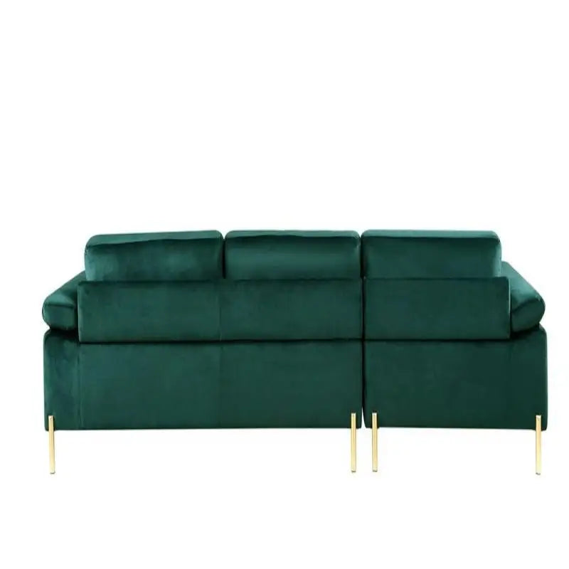Velvet Sofa Luxurious Upholstered Couch For Living Room Modern Design And Comfort For Any Living Space