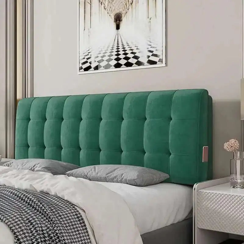 Backrest Soft Bed Headboard Skin Friendly American Flannel