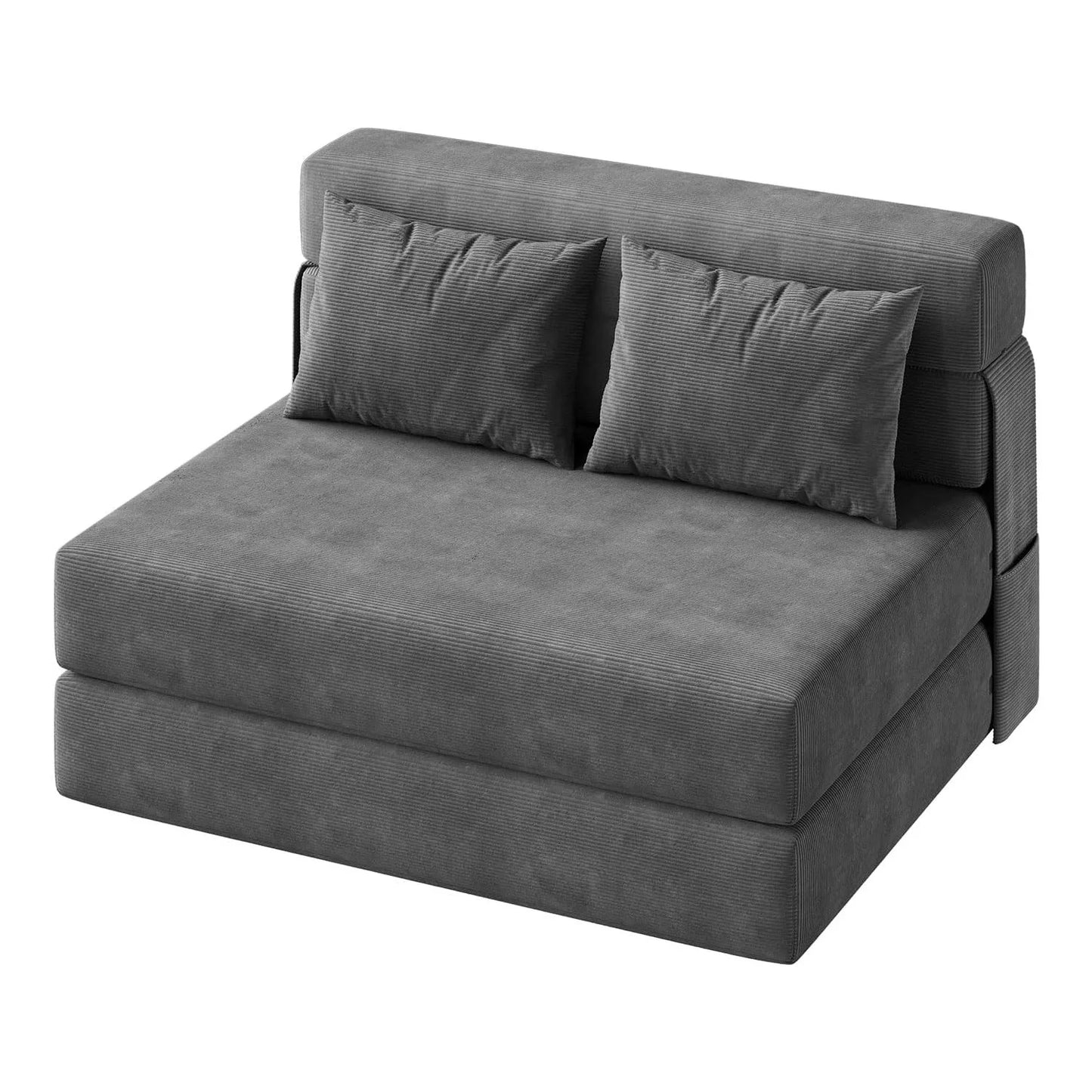 Acekool Convertible Folding Sofa Bed Lounger Pillow