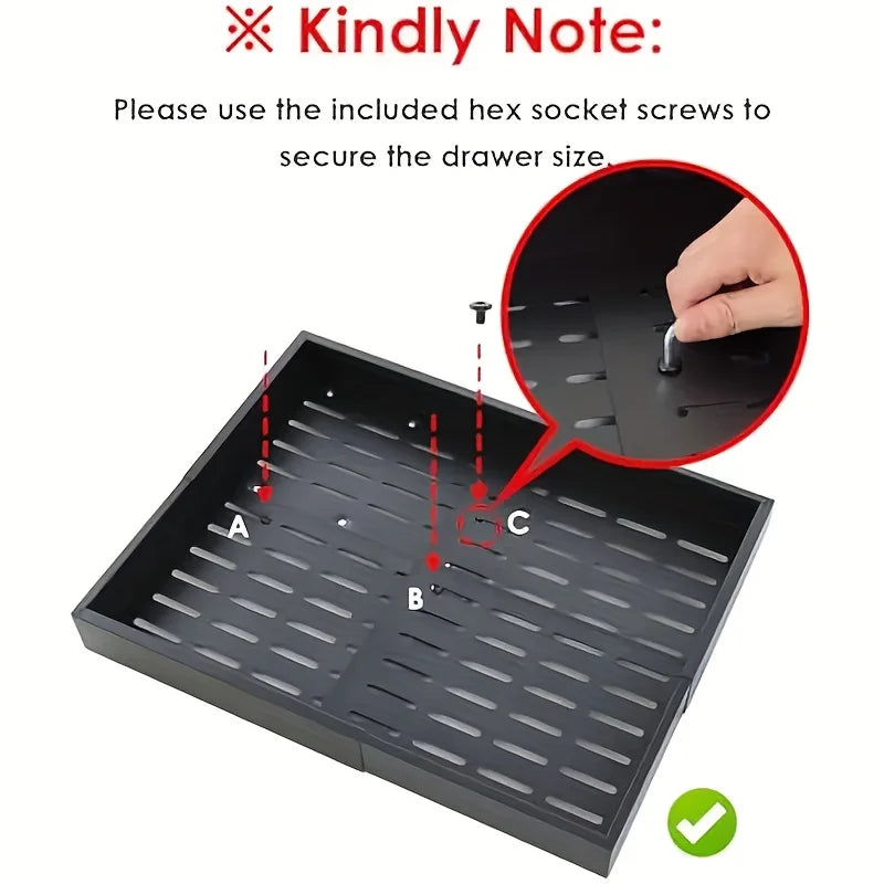 Pull Out Tray Organizer Kitchen Storage Rack Cabinet Expandable Under Sink Spice Boxes Silent Slide Drawer Style Bowl Dish Shelf