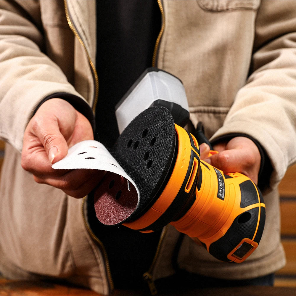 DEKO Random Orbit Sander 320W 14000 RPM Dust Collection