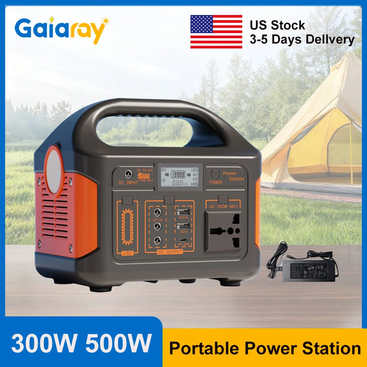 GaiaRay Portable Power Station LiFePO4 Battery