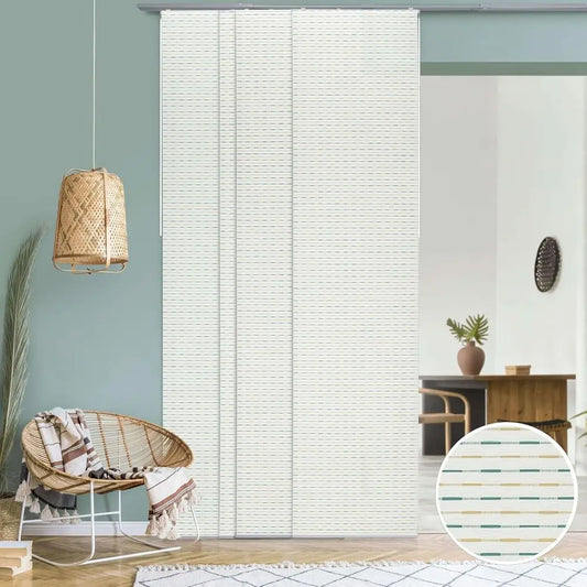 Cordless Sliding Panel Track Room Dividers for Space Separation