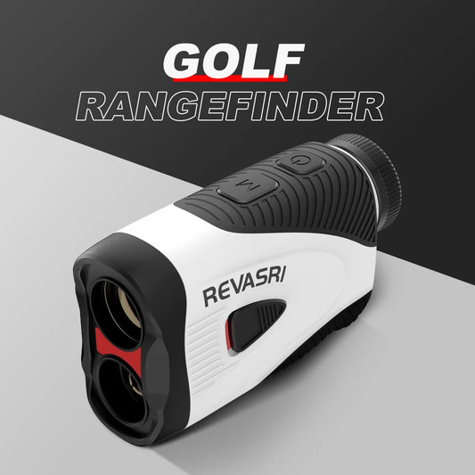 REVASRI Golf Rangefinder 1300 Yards Angle Switch Flag Lock