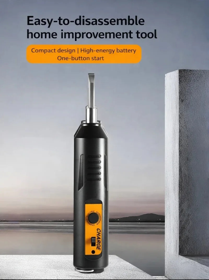 Rechargeable Multifunction Electric Screwdriver Set With Intelligent Impact