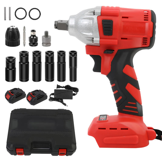 Cordless Brushless Impact Drill Wrench 1000 Nm 20V Tool