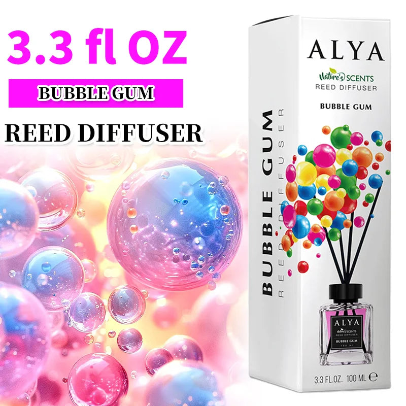 Reed Diffuser Set With 14 Scents And 4 Incense Sticks