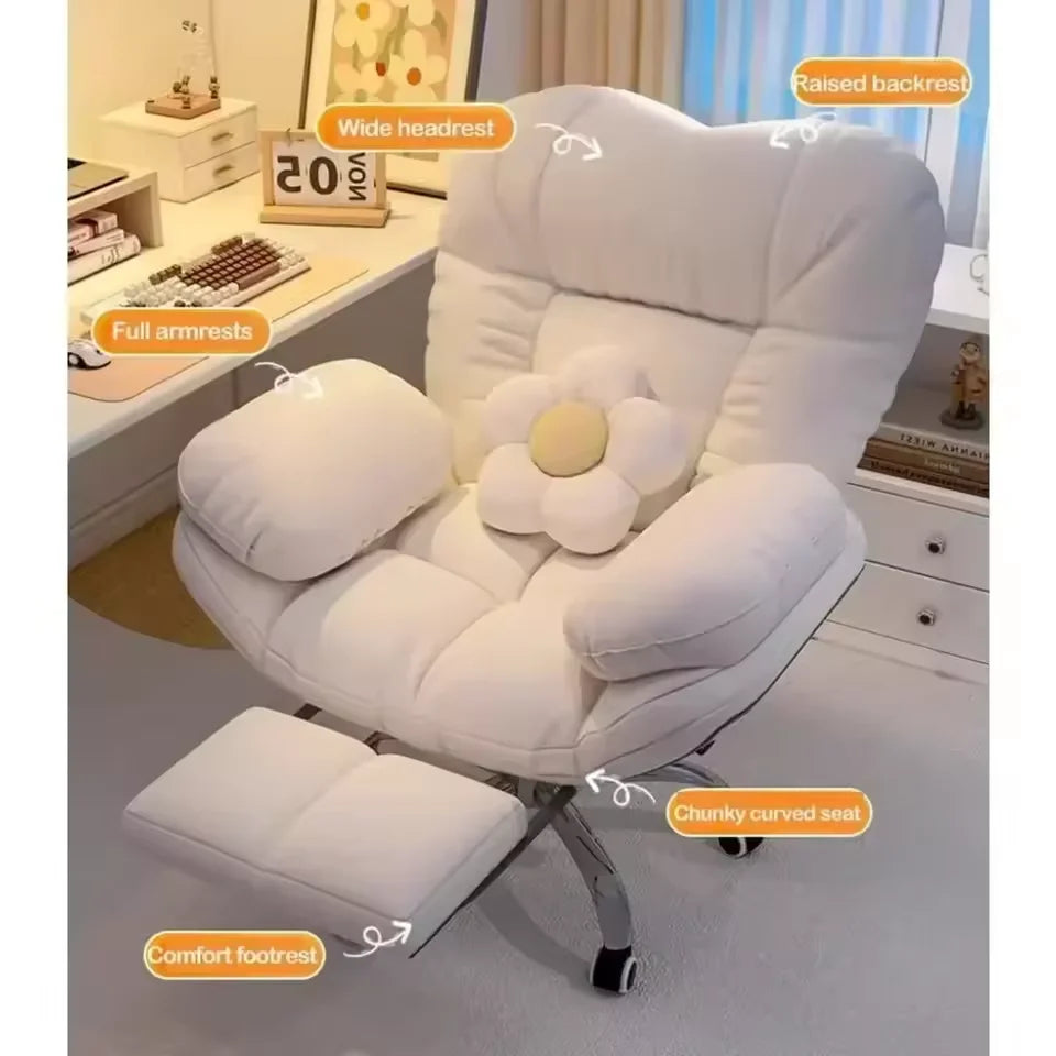 Multifunctional UltraDark Greyish Ergonomic Recliner Gaming Chair For Home Office
