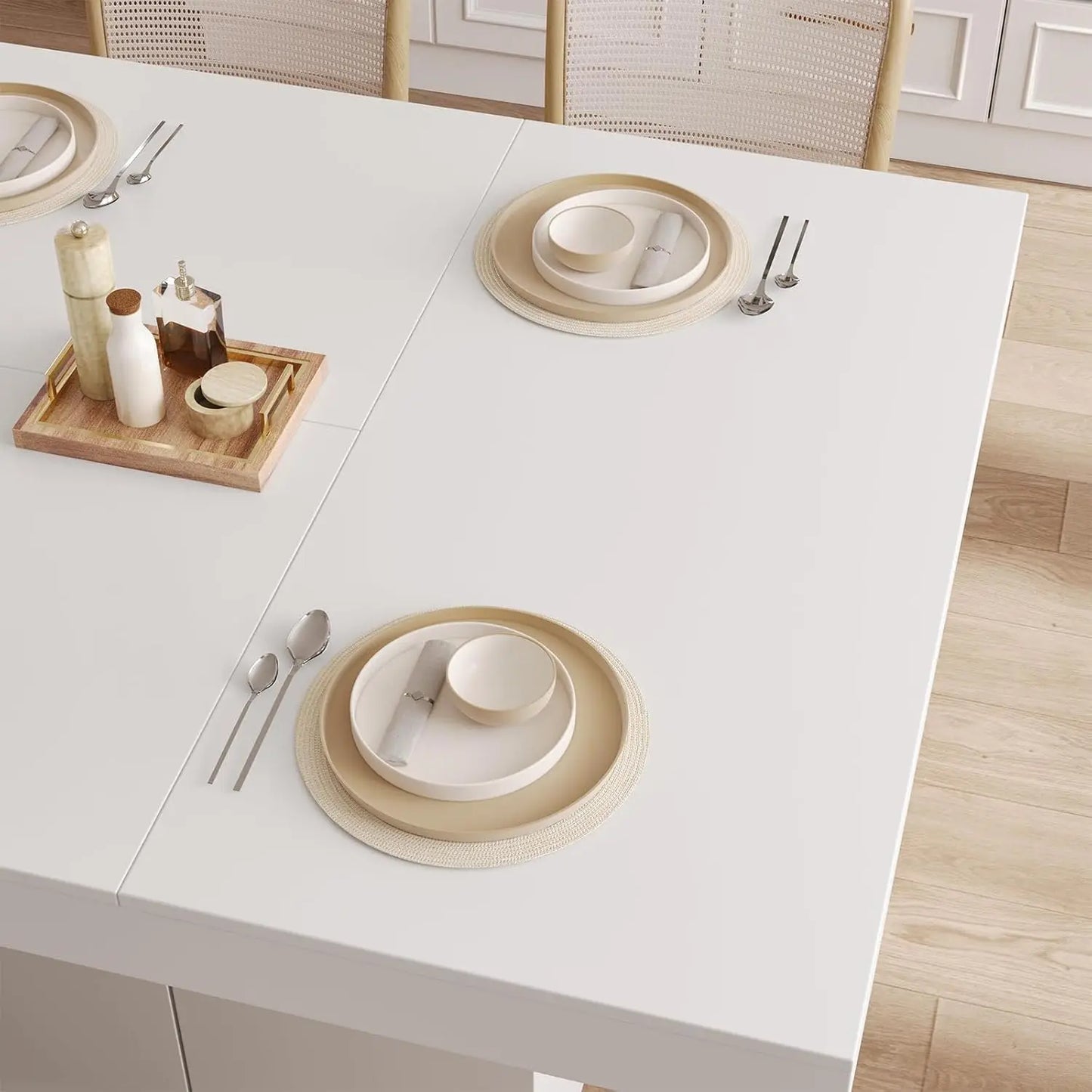Counter Height Dining Table With Storage Cabinet
