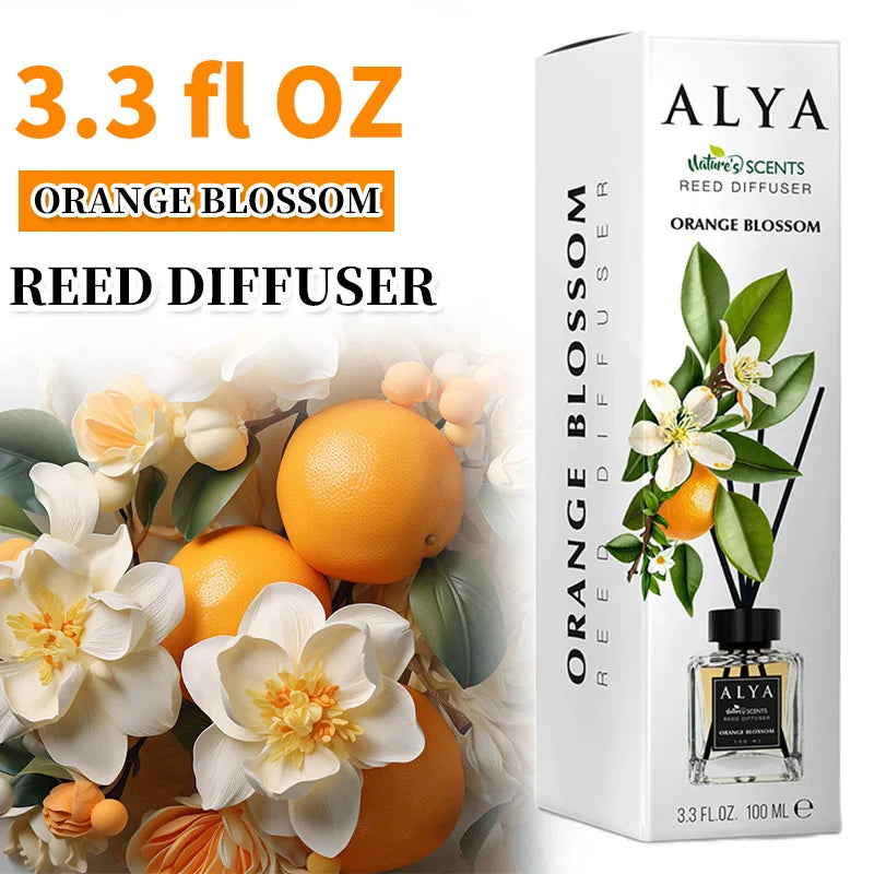 Reed Diffuser Set With 14 Scents And 4 Incense Sticks