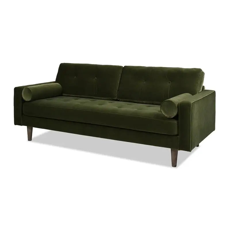NONECN Mid-Century Modern Sofa With Performance Upholstery