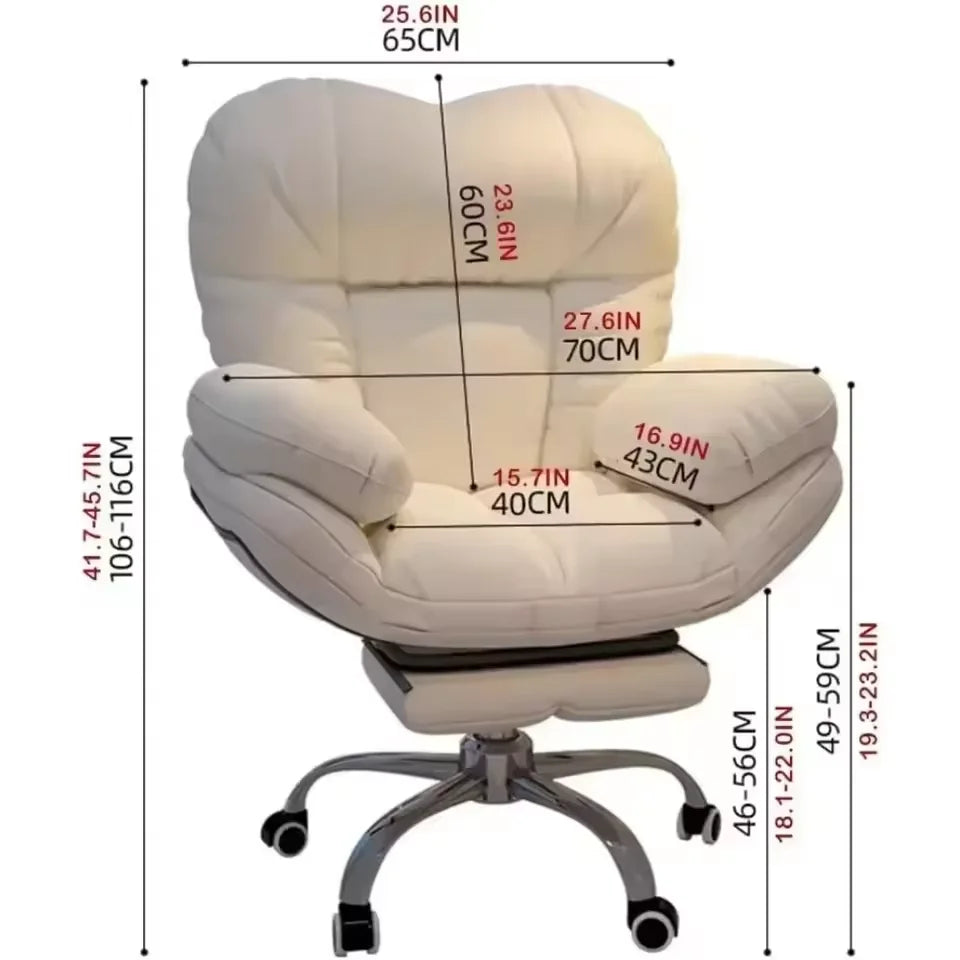Multifunctional UltraDark Greyish Ergonomic Recliner Gaming Chair For Home Office