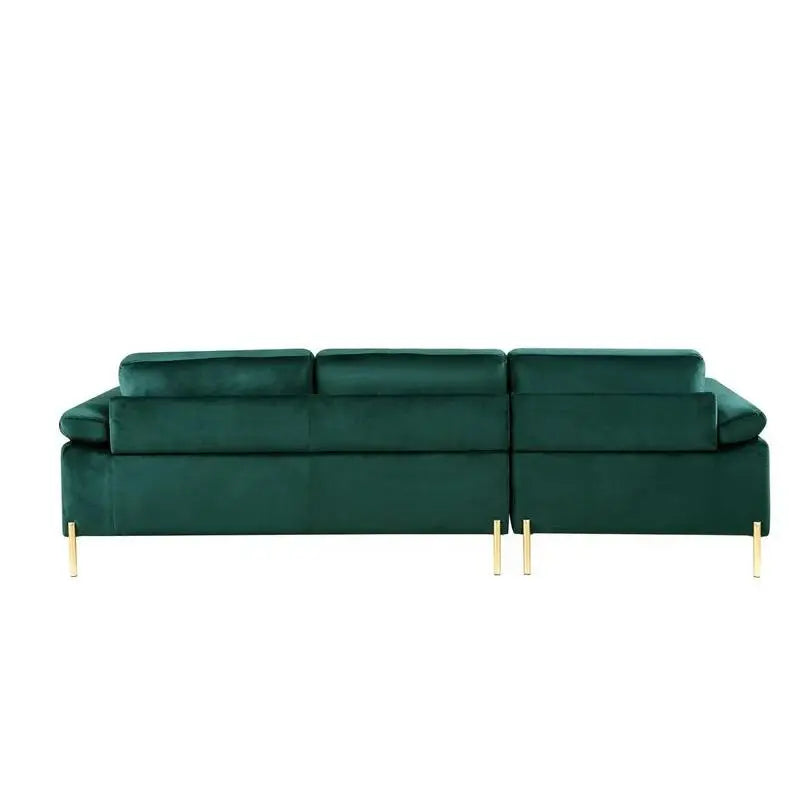 Velvet Sofa Luxurious Upholstered Couch For Living Room Modern Design And Comfort For Any Living Space