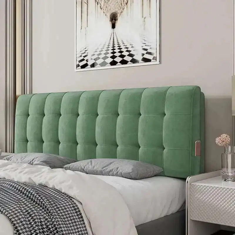 Backrest Soft Bed Headboard Skin Friendly American Flannel