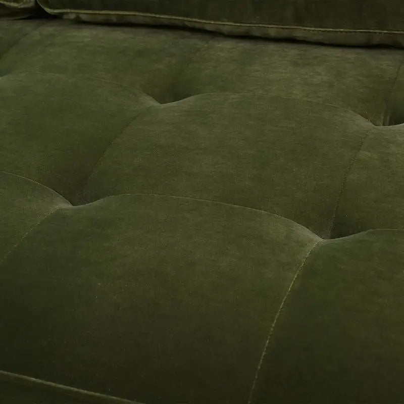 NONECN Mid-Century Modern Sofa With Performance Upholstery