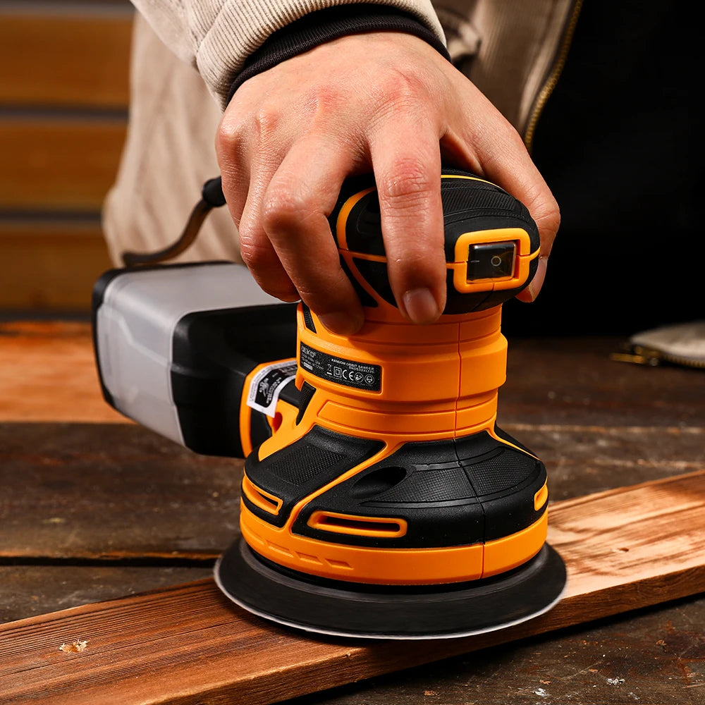 DEKO Random Orbit Sander 320W 14000 RPM Dust Collection