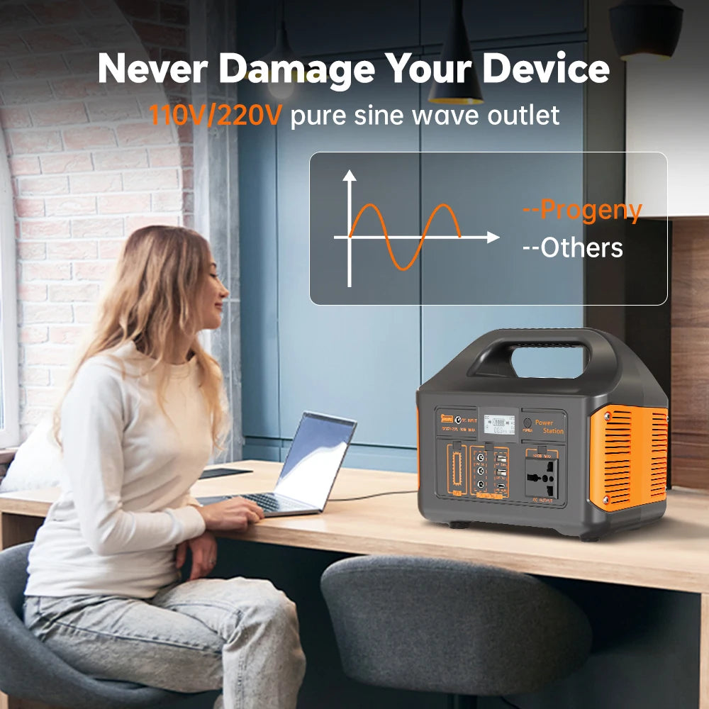 GaiaRay Portable Power Station LiFePO4 Battery