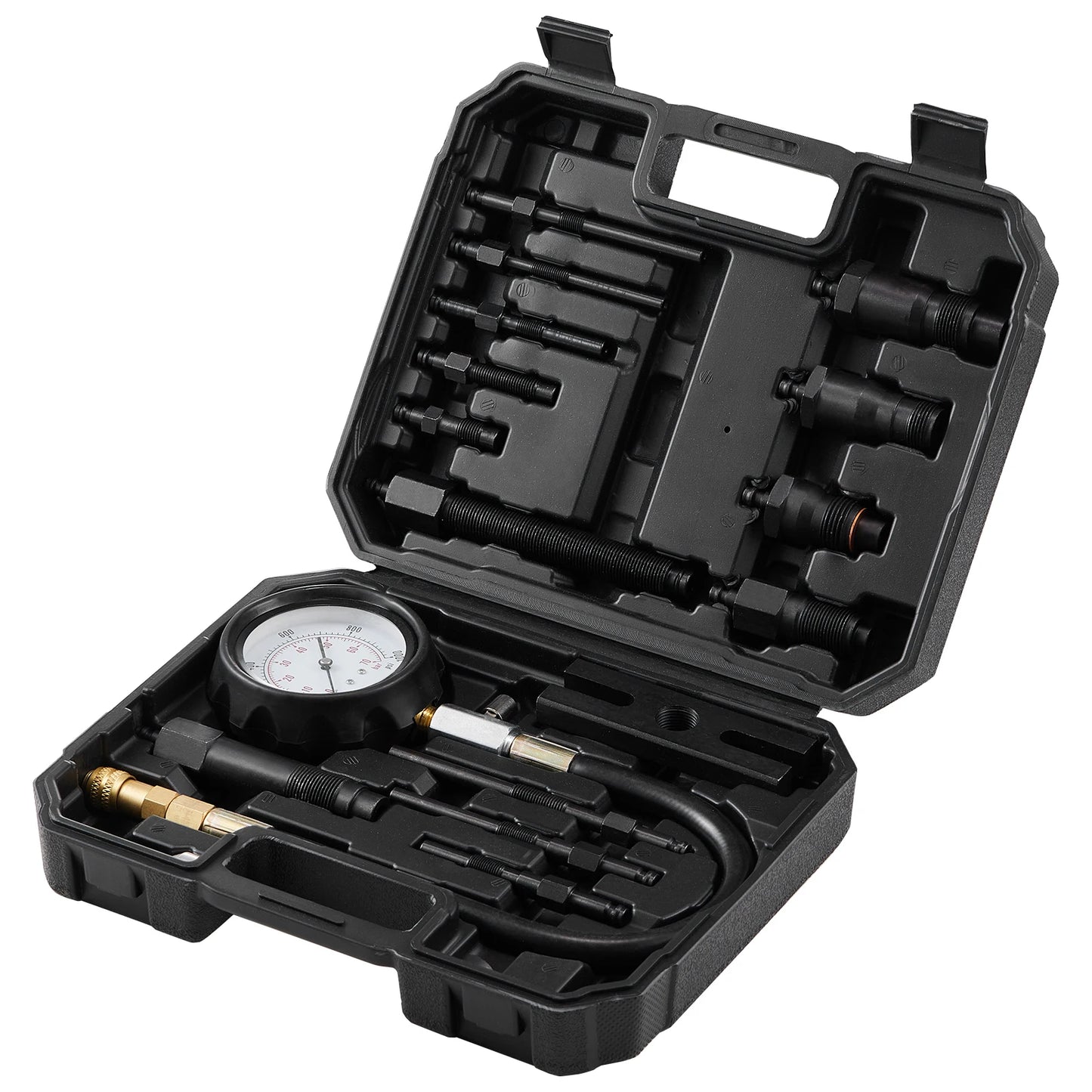 SucceBuy Diesel Engine Compression Tester 18 Piece Cylinder Test Kit