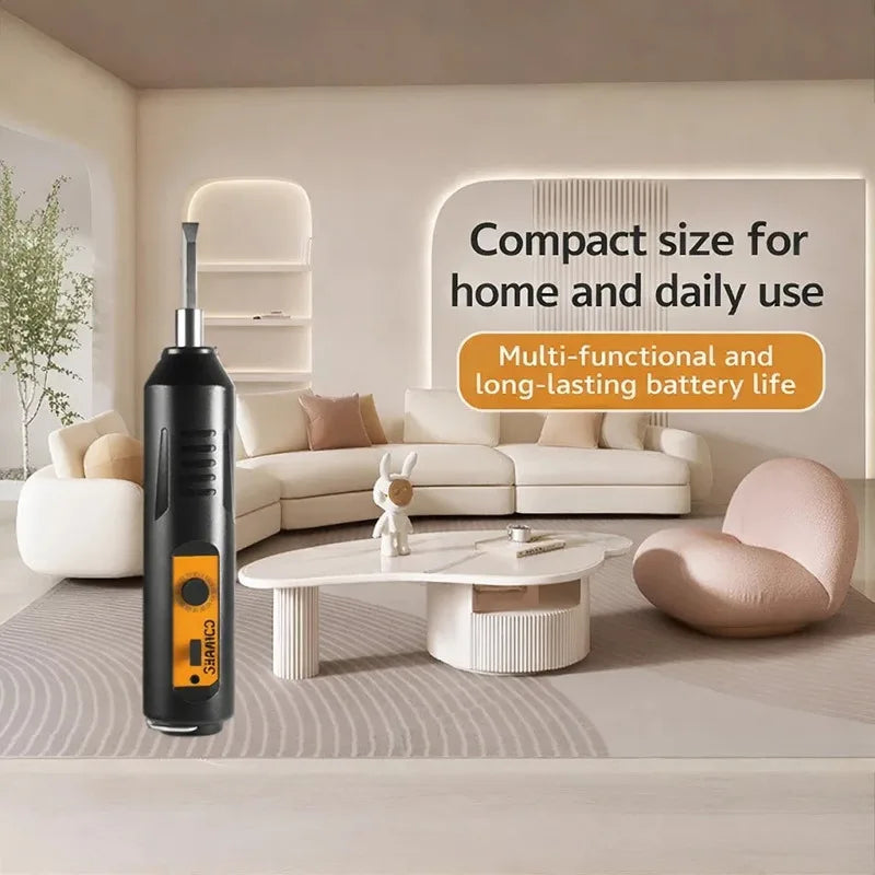Rechargeable Multifunction Electric Screwdriver Set With Intelligent Impact