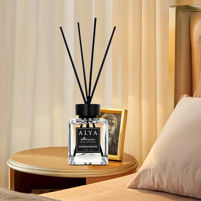Reed Diffuser Set With 14 Scents And 4 Incense Sticks