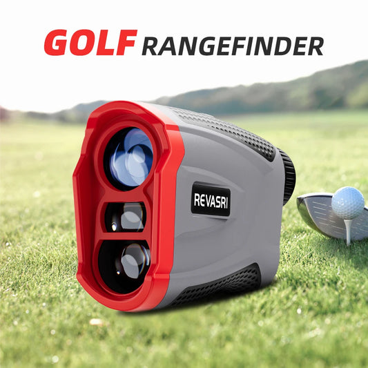 REVASRI Golf Rangefinder With Slope Flag Lock Magnetic