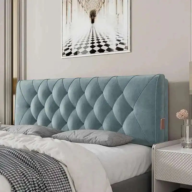 Backrest Soft Bed Headboard Skin Friendly American Flannel