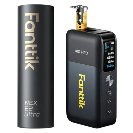SHXI E2 Ultra Mini Electric Screwdriver And Fanttik A10 Pro 2-In-1 Digital Laser Tape Measure With HD IPS Display