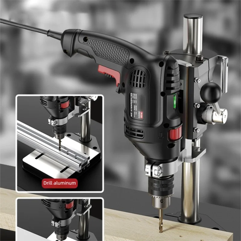 NONEDrill High Precision Electric Drill Multifunctional Rotary Stand
