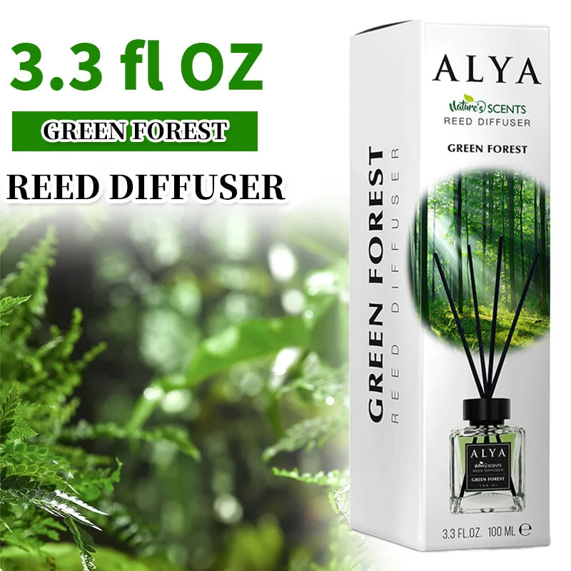 Reed Diffuser Set With 14 Scents And 4 Incense Sticks