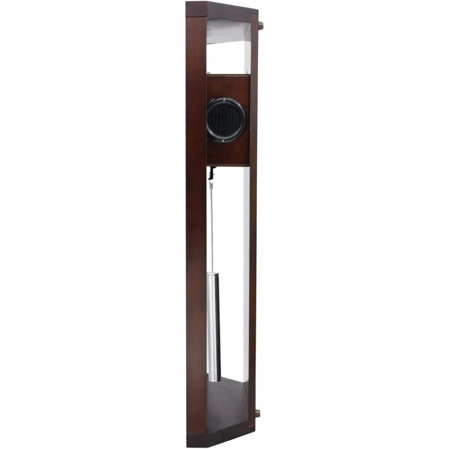 Elegant Modern Wall Clock With Pendulum And Dual Chimes