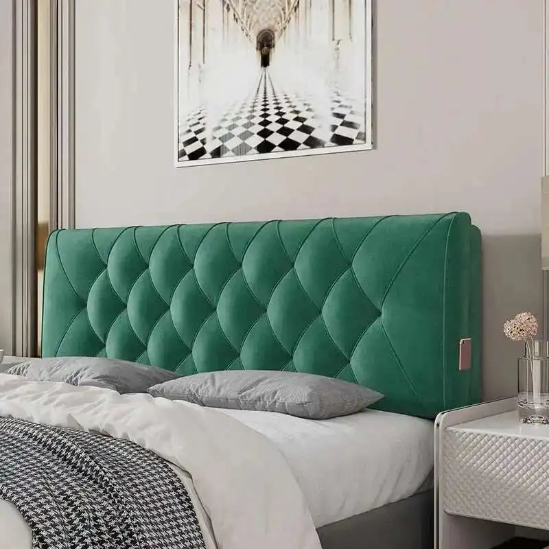 Backrest Soft Bed Headboard Skin Friendly American Flannel