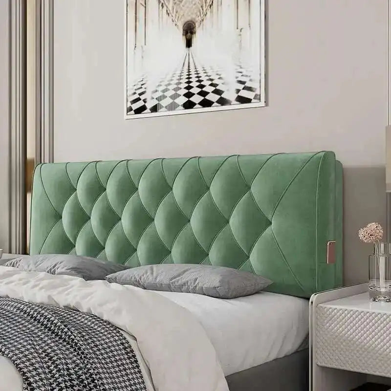 Backrest Soft Bed Headboard Skin Friendly American Flannel